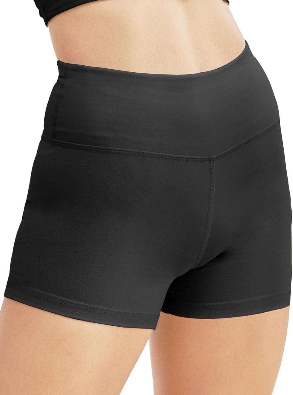 Buauty Women's Biker Shorts 2.5" High Waisted Tummy Control Workout Gym Spandex Booty Yoga Volleyball Shorts - Image 2