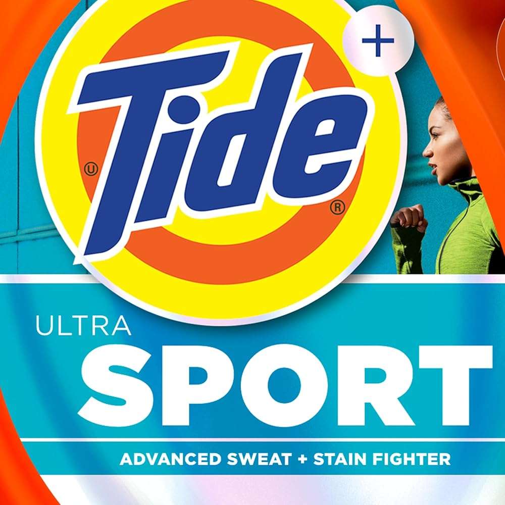 Tide Ultra Sport Liquid Laundry Detergent, 84 fl oz, 59 Loads, Laundry Detergent Liquid with Advanced Sweat plus Stain Fighters - Image 10