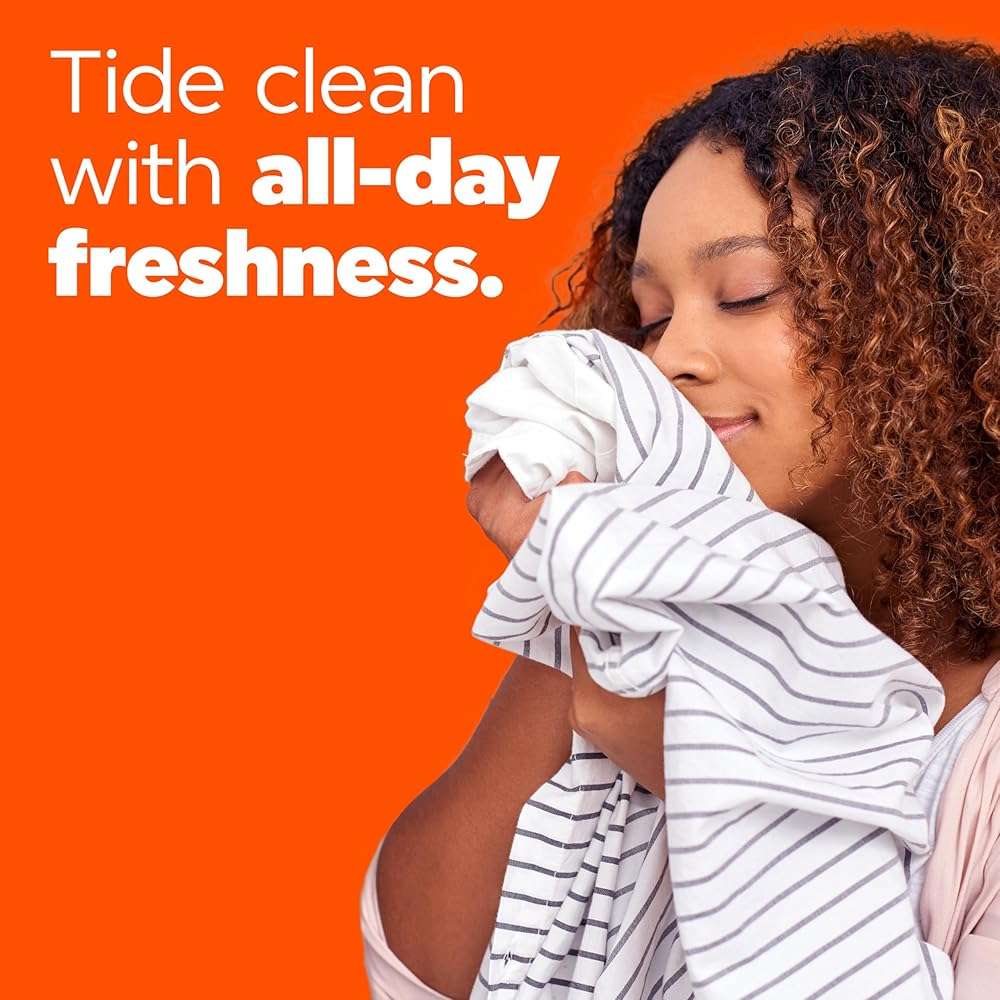Tide Ultra Febreze Liquid Laundry Detergent, Spring and Renewal scent, 84 fl oz, 59 Loads, Laundry Detergent Liquid with All-Day Freshness - Image 3