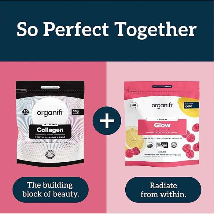 Organifi Collagen Powder - Fuller Hair, Stronger Nails, and Radiant Skin - Replenish and Rebuild Your Body - Gluten-Free, Dairy-Free, and Soy-Free Hydrolyzed Multi Collagen Peptides, 30 Servings - Image 6