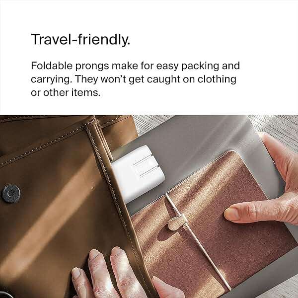 Belkin 3-Port USB C Charger Block 67W - PPS, USB-C PD 3.1 Enabled Fast Charging Charger for iPhone 17, MacBook Pro, AirPods, Samsung Galaxy S25, Google Pixel 10, Nintendo Switch 2 & More - White - Image 6
