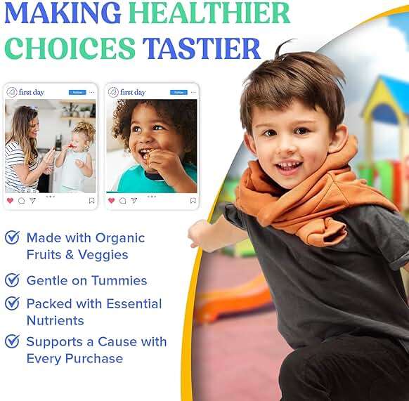 First Day Kids Multivitamin Gummies Age 4+, Strawberry & Orange - Kids Vitamins Multivitamin Gummy A C D3 K2 B1 B2 B6 B12 Folate, Immunity & Brain Function, Vegan - 30 Day Supply, Packaging May Vary - Image 7