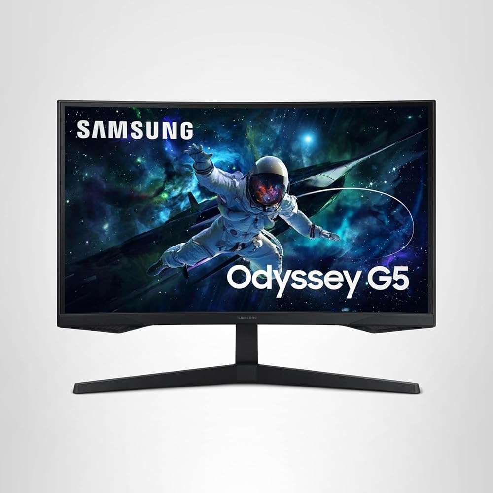 Samsung 27-Inch Odyssey G55C Series QHD 1000R Curved Gaming Monitor, 1ms(MPRT), HDR10, 165Hz, AMD Radeon FreeSync, Eye Care, LS27CG552ENXZA - Image 16