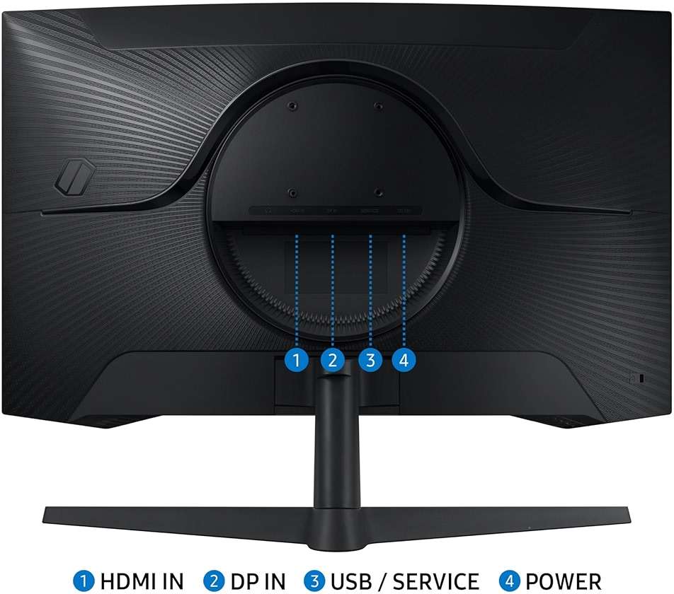 Samsung 27-Inch Odyssey G55C Series QHD 1000R Curved Gaming Monitor, 1ms(MPRT), HDR10, 165Hz, AMD Radeon FreeSync, Eye Care, LS27CG552ENXZA - Image 10