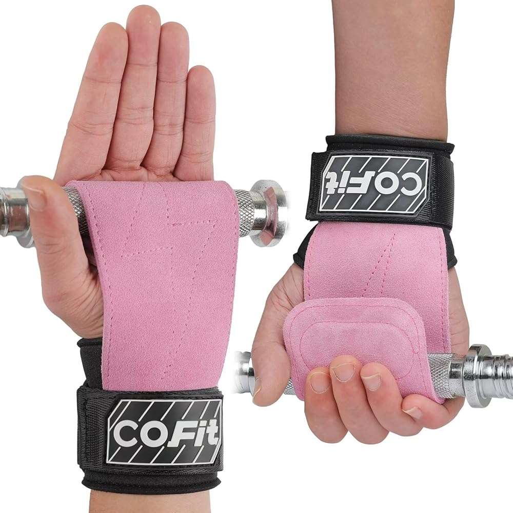 COFIT Wrist Straps for Weightlifting, Workout Wrist Wraps with Dual-Layer Oxford Leather, Enhanced Grip for Optimal Hand and Wrist Protection, Gym Lifting Straps for Deadlift and Powerlifting - Image 1