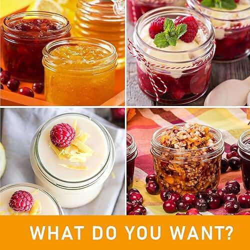 Brajttt 4oz Small Mason Jars, 9 Pack Glass Mason Jar with Regular Lids,Mini Jam Jars for Jelly, Jam, Honey, Dessert, Spice, Wedding Favor - Image 9
