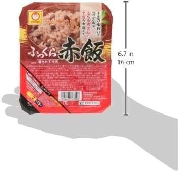 Red Rice Sekihan Red Beans And Rice Bulk 5.64oz(160g) Pack Of 3 Cooked Sticky Rice - Image 5