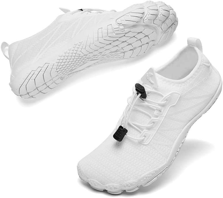 hiitave Womens Water Shoes Quick Dry Barefoot for Swim Diving Surf Aqua Sports Pool Beach Walking Yoga - Image 1