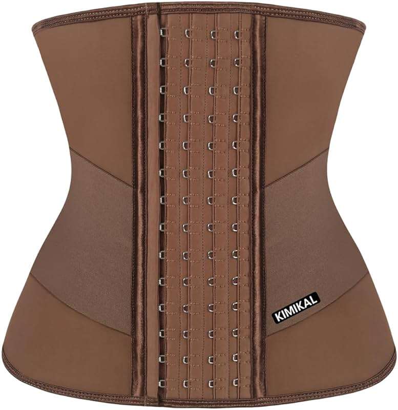 KIMIKAL Women Waist Trainer Corset Belt: Under Clothes Sport Tummy Control Long Torso Shapewear - Image 1