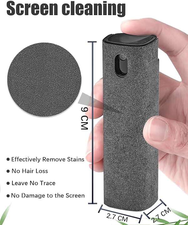 Car Screen Cleaner Spray and Wipe car Cleaning Touchscreen Mist Cleaner Touch Screen Cleaner for Car,iPad,Phone,MacBook, Phone Cleaning Kit,Car Essentials (2 Units) - Image 2