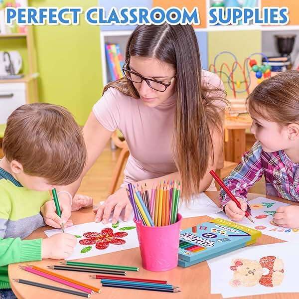 Aigybobo 360 Count Colored Pencils Bulk, 30 Pack Colored Pencils for Kids 12 Colors, Pre-sharpened Color Pencils, Bulk Coloring Pencils School Supplies for Teachers, Classroom Prizes, Art Supplies - Image 7