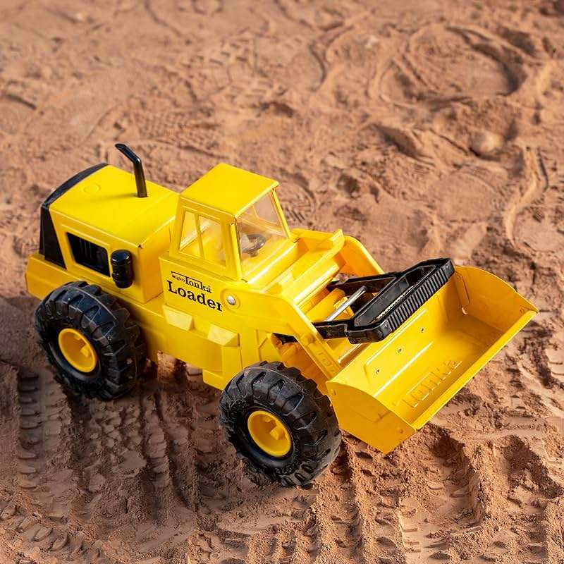 Tonka Retro Collector's Edition - Made with 2X More Steel, Kids Construction Toy, Metal Truck, Toy Truck for Boys and Girls, Kids, Toddlers, Ages 3+, Front Loader - Amazon Exclusive - Image 2