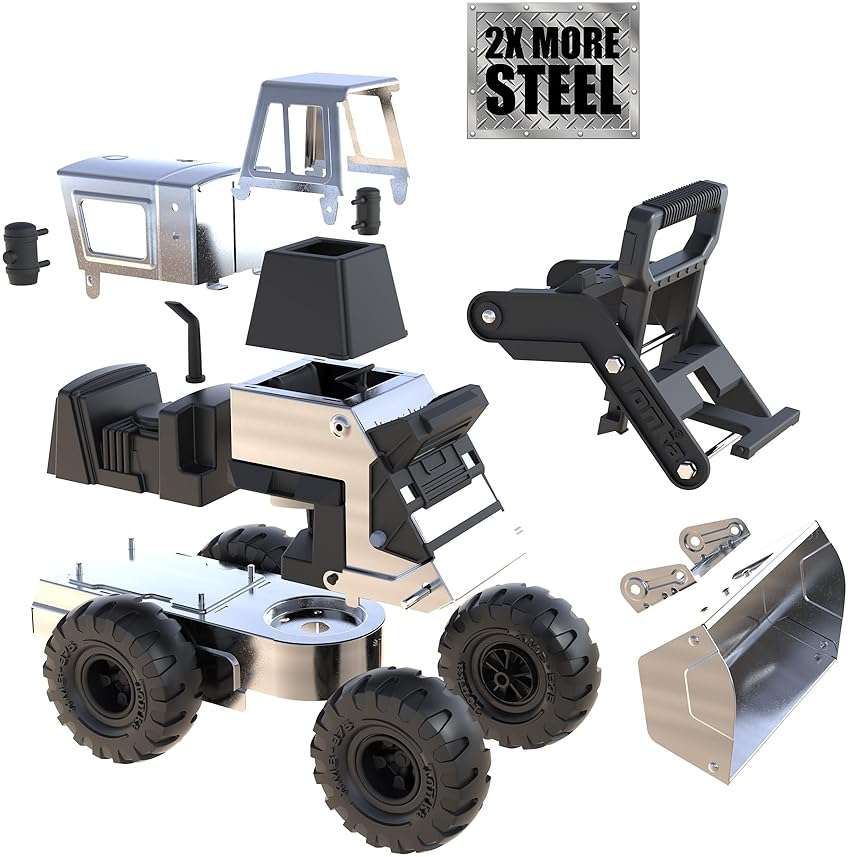 Tonka Retro Collector's Edition - Made with 2X More Steel, Kids Construction Toy, Metal Truck, Toy Truck for Boys and Girls, Kids, Toddlers, Ages 3+, Front Loader - Amazon Exclusive - Image 7