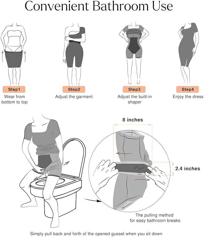 Popilush Summer Cocktail Midi Dresses for Women Shapewear Bodycon Short Sleeve Square Neck Dress - Image 4