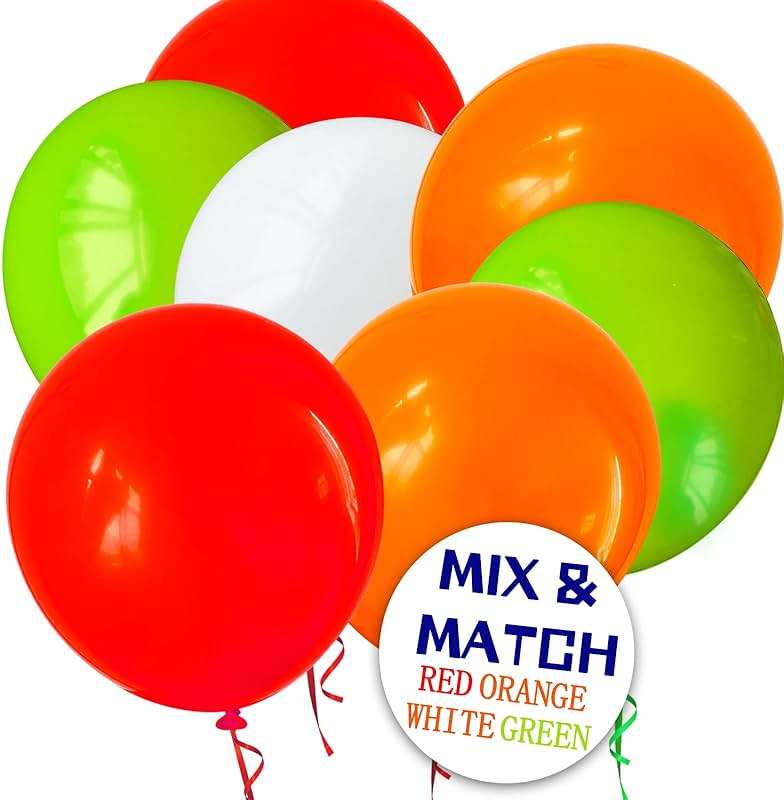 Red Balloon 110pcs, Red Latex Balloons12 inch for Birthday Valentine's Day Wedding(with 2 Ribbons). - Image 6