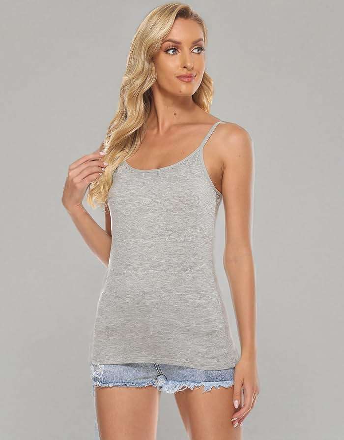 BQTQ 3 Pcs Womens Camisole Tank Top Spaghetti Strap Camisoles Ladies Undershirts - Image 7