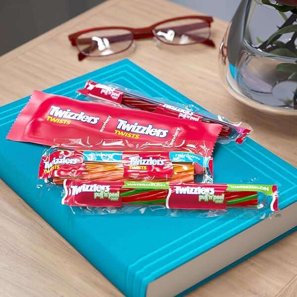 TWIZZLERS Assorted Flavored Licorice Style, Candy Bulk Party Pack, 46.34 oz - Image 5
