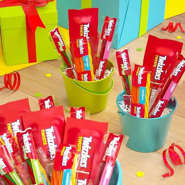 TWIZZLERS Assorted Flavored Licorice Style, Candy Bulk Party Pack, 46.34 oz - Image 6