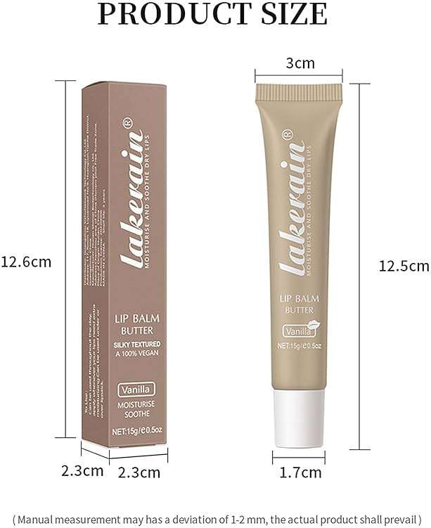 3 Color Glossy Lip Balm Butter Lip Gloss，Moisturizing Non Sticky High Shiny Finish Lip Glow Oil, Natural Plumping Lip Tint Lip Care & Repair Lip Mask for Soft & Smooth & Protect Dry Lip - Image 9