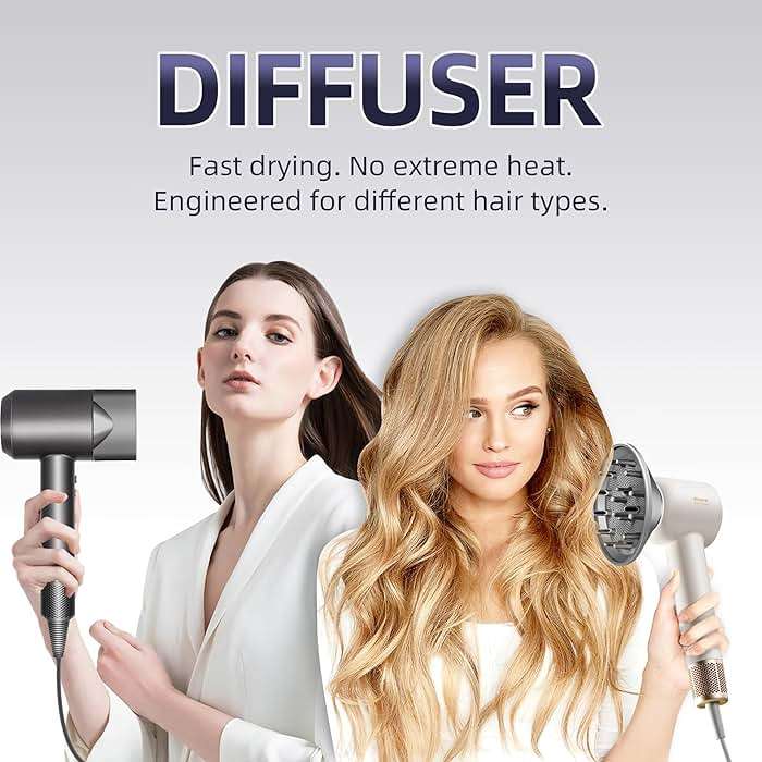 Hair Diffuser Attachment Nozzles for Dyson Supersonic Hair Dryer Hd01 Hd02 Hd03 Hd04 Hd08 Hd15-Hair Dryer Diffuser Attachment-Smoothing Nozzle Tools Attachment - Image 6