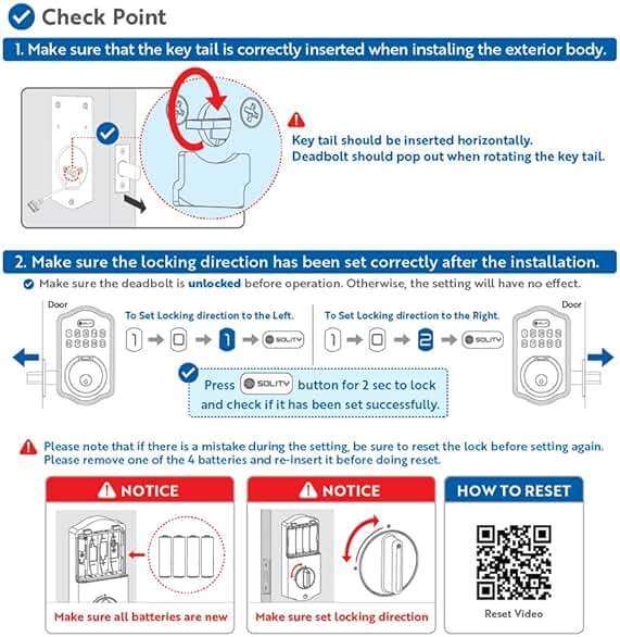 Solity Smart Digital Electronic Deadbolt Door Lock, Keyless Entry, Auto Lock, 50 Custom Codes & Fingerprints, Easy Installation, Keypad for Front & Back Door, AT10 (Satin Nickel) - Image 3
