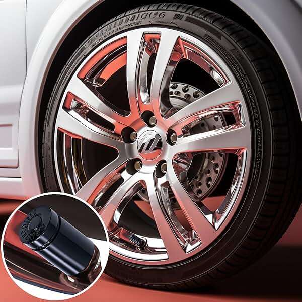 MEAJOO 4PCS Bullet Shell Tire Valve Stem Caps, Leak-Proof Air Caps Cover, Airtight Aluminum Alloy Dust-Proof Car Accessories, Universal for Cars, SUVs, Bikes, Trucks and Motorcycles (Black) - Image 4