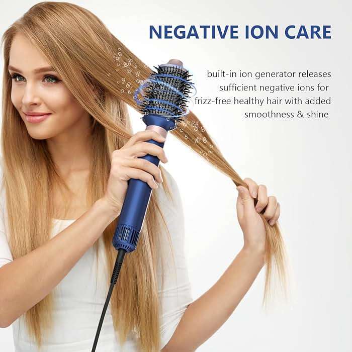 Hair Dryer Brush Professional Hair Multi-Stylers - MIRACOMB Ionic Hot Air Styling System with Auto Wrap Curlers, Brushless Motor, Intelligent Heat Control - Fast Drying - Versatile for All Hair Types - Image 5