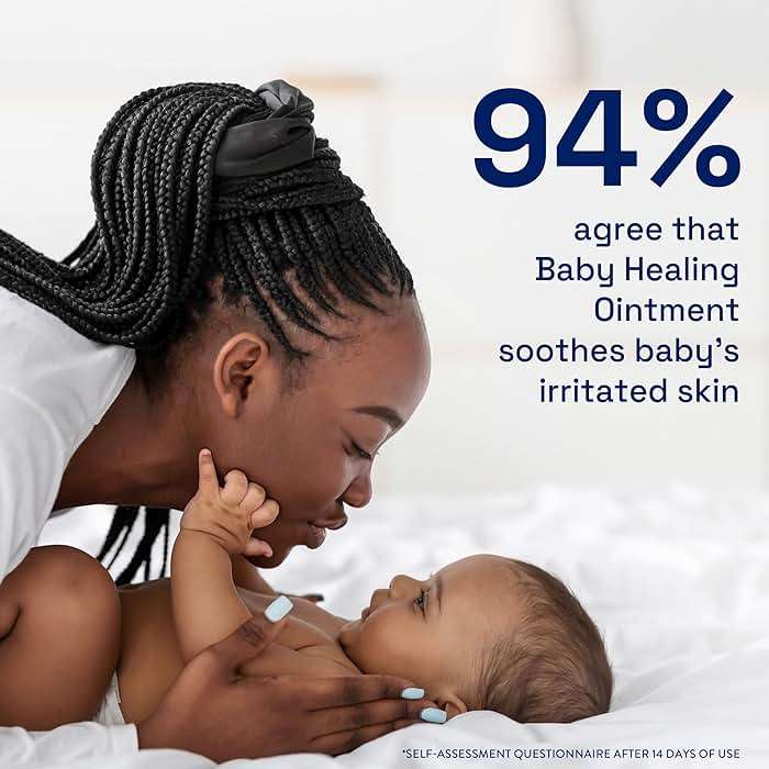 Cetaphil Baby Healing Ointment, Diaper Rash Ointment Soothes and Protects Baby's Irritated Skin, Skin Protectant For Dry Skin, 12oz - Image 6