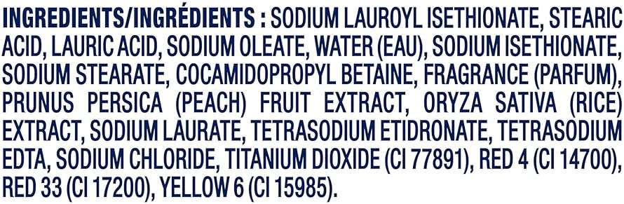 Dove Beauty Bar Soap Rebalancing White Peach & Rice Milk, 14 Count for a Nourished and Moisturized Skin, with ¼ Moisturizing Cream Plant-Based Formula, 3.75 oz - Image 7