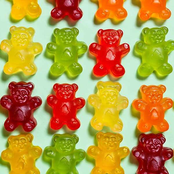 Black Forest Gummy, Bears, Fruit Flavor, Deliciously Juicy, Made with Real Fruit Juice, 10 oz - Image 6