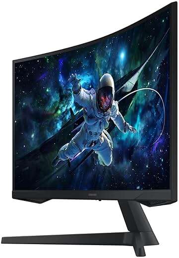 SAMSUNG 32" Odyssey G55C Series QHD 1000R Curved Gaming Monitor, 1ms(MPRT), HDR10, 165Hz, AMD Radeon FreeSync, Eye Care, Glare Free, Sharp Resolution LS32CG550ENXZA - Image 10