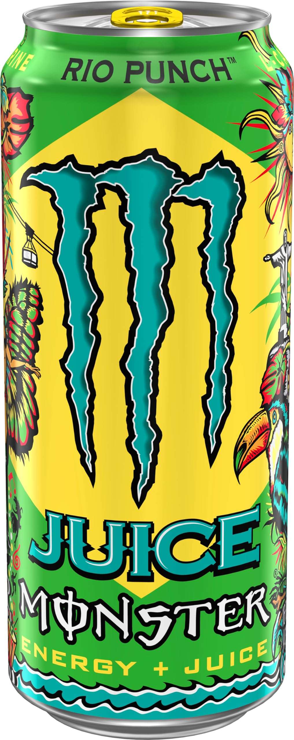 Monster Energy Juice Rio Punch, Energy Drink, 16 Ounce | Energy + Juice, Pack of 15 - Image 4