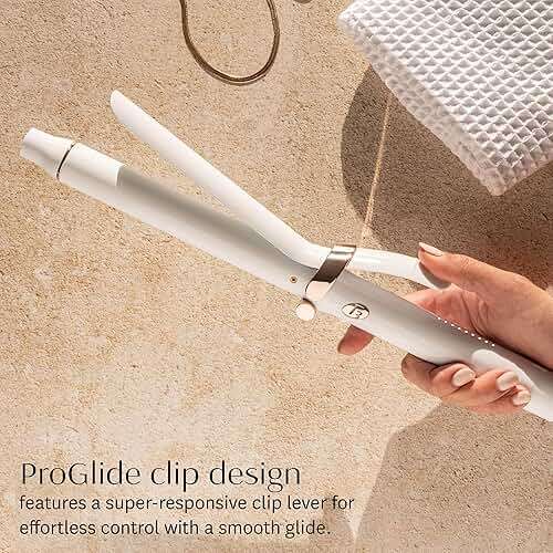 T3 SinglePass Curl X Extra-Long Barrel 1", 1.25", 1.5" Curling Iron with 9 Heat Settings and Ceramic Barrel for Fast Styling and Lasting Results on All Hair Types - Image 7