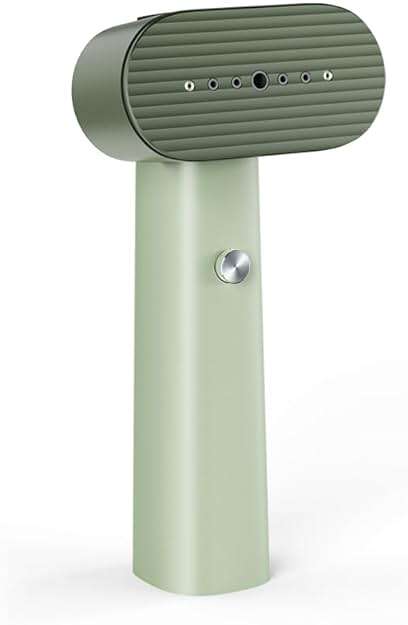 Nexdoo G6 Steamer for Clothes Portable 2-in-1 Travel Iron for Clothes, Just 0.7lbs Lightly, 10 Minutes of Continuous Steam, 900W Light Steamer for travel and home (green) - Image 1