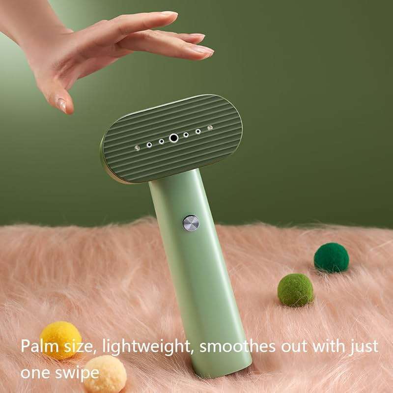 Nexdoo G6 Steamer for Clothes Portable 2-in-1 Travel Iron for Clothes, Just 0.7lbs Lightly, 10 Minutes of Continuous Steam, 900W Light Steamer for travel and home (green) - Image 2