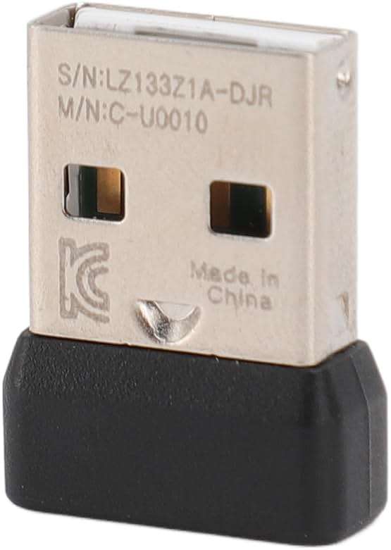 2.4GHz USB Mouse Receiver, Lightweight Portable Stable Wireless Dongle for M280 M275 M330 ABS Metal Plug Play - Image 1