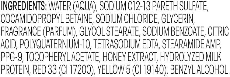 Suave Moisturizing Body Wash, with Milk & Honey and Vitamin E Extract, No Parabens, No Phtahaltes, 18 Oz Pack of 6 - Image 8
