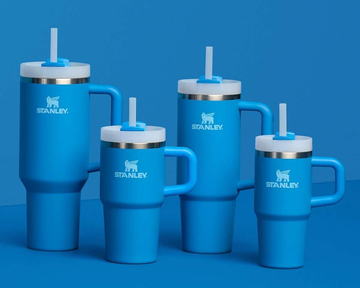 STANLEY Quencher H2.0 Tumbler with Handle and Straw 40 oz | Flowstate 3-Position Lid | Cup Holder Compatible for Travel | Insulated Stainless Steel Cup | BPA-Free | Azure - Image 9