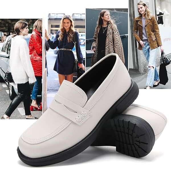 UZB Orthopedic Loafers for Women Slip on Shoes Memory Foam Dress Business Casual Shoe - Image 5