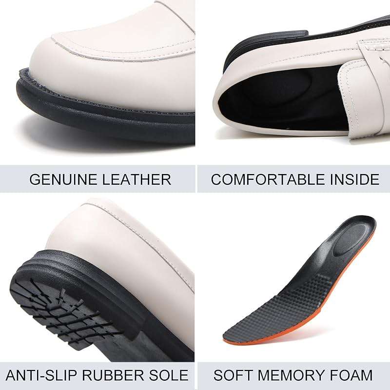 UZB Orthopedic Loafers for Women Slip on Shoes Memory Foam Dress Business Casual Shoe - Image 6