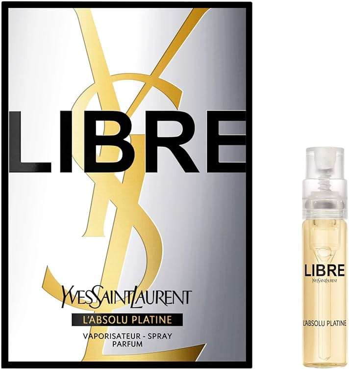 YVES SAINT LAURENT LIBRE L'ABSOLU PLATINE WOMEN Perfume 1.2 ml / 0.04 oz - Image 2