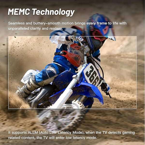 FPD 55-inch Smart TV Google TV 4K UHD with Google Play and Google Cast Built-in, HDR 10, Dolby Vision Dolby Atmos, MEMC, Voice Remote, Stream Live TV(Canvas-Series, CG55-C1, 2024 Model) - Image 4