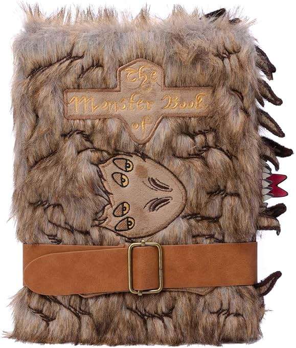 Harry Potter: Monster Book of Monsters Plush Journal - Image 1