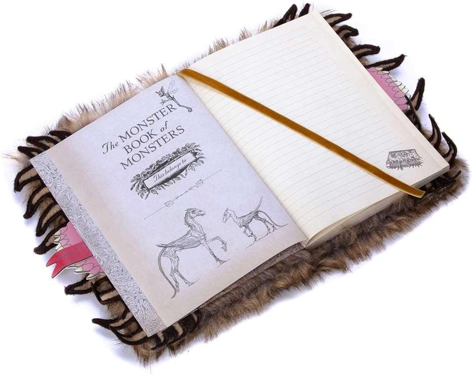 Harry Potter: Monster Book of Monsters Plush Journal - Image 5