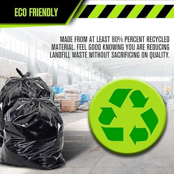 Aluf Plastics 55 Gallon Trash Bags Heavy Duty - (Huge 200 Pack) - 2.0 MIL Thick (equiv) - 38" x 58" - Garbage Bags for Toter, Contractors, Lawn, Leaf, Commercial, Kitchen, Industrial - Image 4