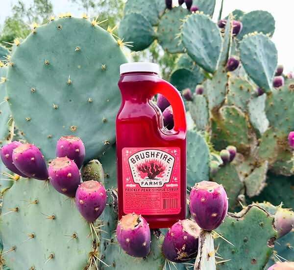 Brushfire Farms Prickly Pear Simple Syrup, 40 Fl Oz (Pack of 1) - Image 3