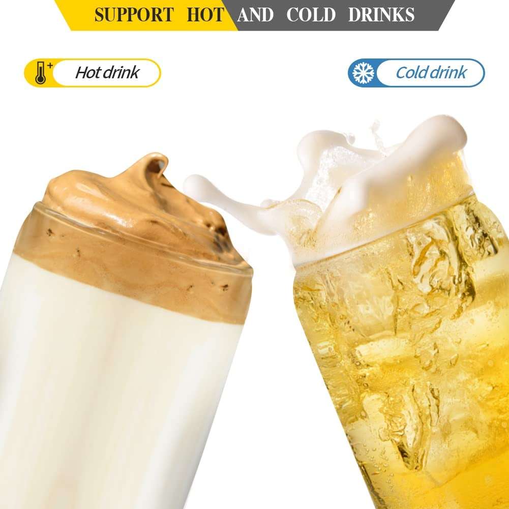 YOUKE OLA 20 Pack Glass Cups with Bamboo Lids and Glass Straw 16oz Beer Can Shaped Drinking Glasses Cups, Glass Tumbler Reusable Cute Cups for Whiskey, Iced Coffee, Tea, Soda, Cocktail, Gift, Clear - Image 5