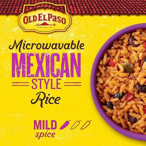 Old El Paso Rice, Mexican Style Rice, Microwavable Pouch, 8.8 oz - Image 3