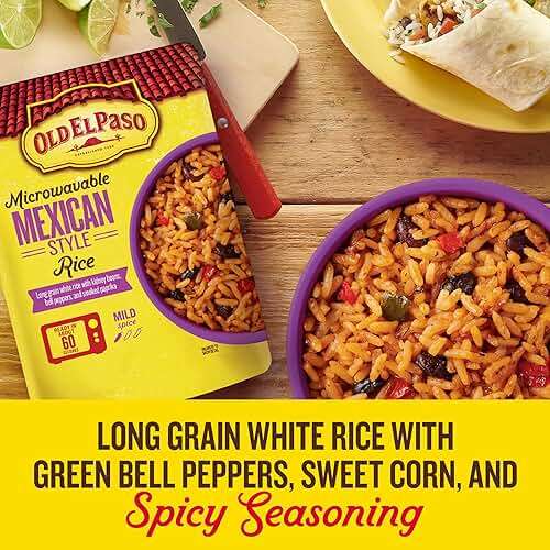 Old El Paso Rice, Mexican Style Rice, Microwavable Pouch, 8.8 oz - Image 4