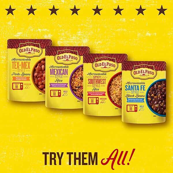 Old El Paso Rice, Mexican Style Rice, Microwavable Pouch, 8.8 oz - Image 8